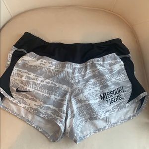 Multicolor Mizzou Nike Athletic Shorts
